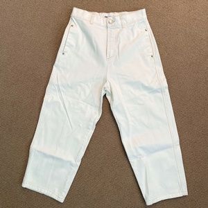 Bimba & Lola White Jeans with back piping